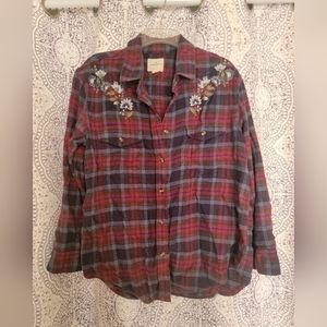 Button down flannel